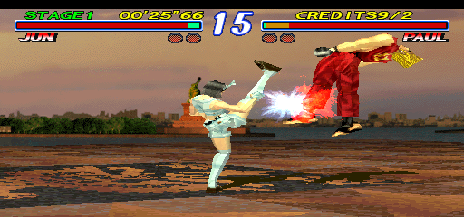 Tekken 2 Ver.B (US, TES3+VER.D) Screenshot 1